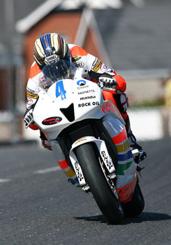 John McGuinness at the North West (Martin Coard)